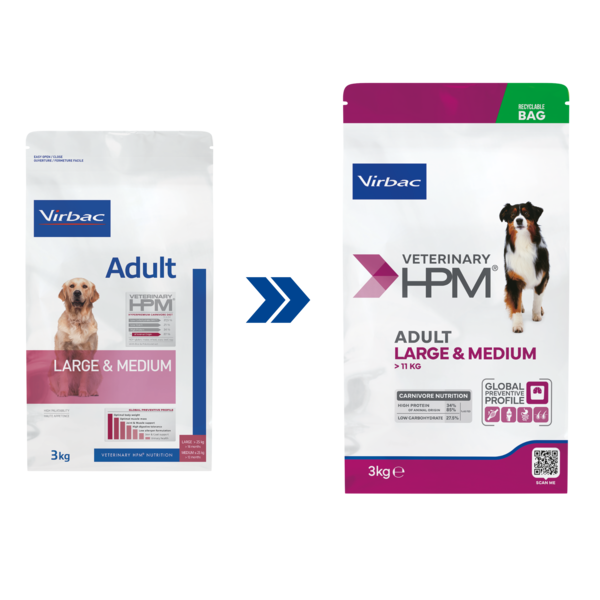 ADULT LARGE & MEDIUM DOG - Foder til voksne hunde - Store & mellemstore racer